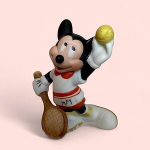 Schmid Disney Mickey Mouse “Tennis” Figurine 🎾